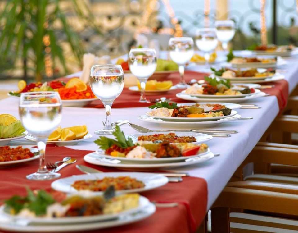 outdoor catering photo